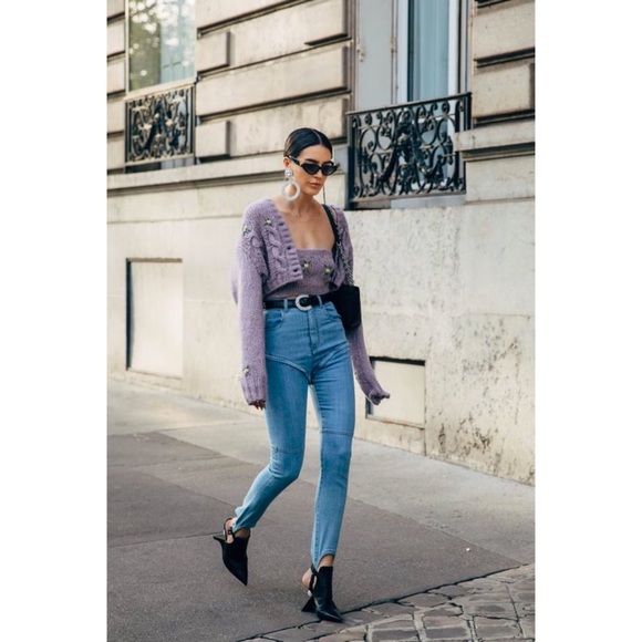 Vintage Purple Cardigan - Picture 8 of 15